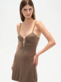 Vestido Finlar Taupe / Mink / Vison