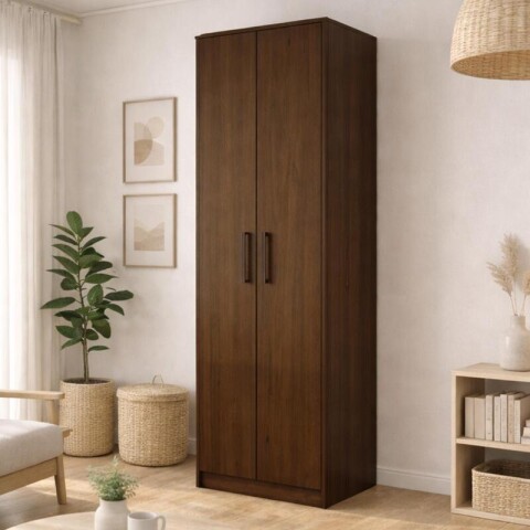 Multiuso Zapatera Biblioteca Estantería con 2 Puertas Color Marrón - 170 x 48 x 27 cm Multiuso Zapatera Biblioteca Estantería con 2 Puertas Color Marrón - 170 x 48 x 27 cm