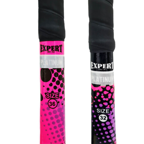 Palo Hockey Expert Platinum Fibra Reforzado 28 A 37.5 Platinum Rosado - Talle 36.5