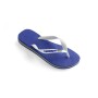 Sandalias Havaianas Brasil Logo Hombre Azul Naval