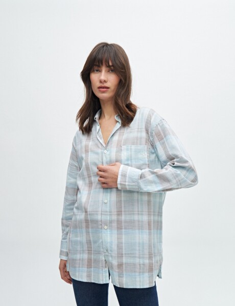 Camisa Urora Aqua