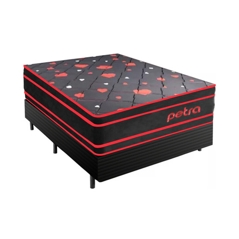 Sommier Colchón Petra Domus 2 Plazas 30cm Espuma De Alta Densidad Reversible 150kg Por Lado(Pausado) Sommier Colchón Petra Domus 2 Plazas 30cm Espuma De Alta Densidad Reversible 150kg Por Lado(pausado)