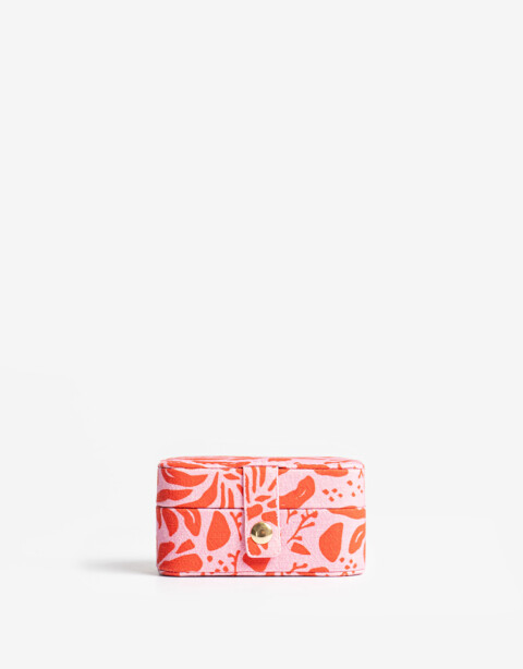 Porta Cosméticos Organizadores Organizador De Bijou Flores - Estampado Flores