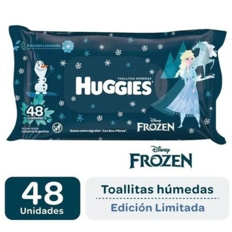 Toallitas Húmedas Huggies Frozen X48 (Edición Limitada) Toallitas Húmedas Huggies Frozen X48 (Edición Limitada)