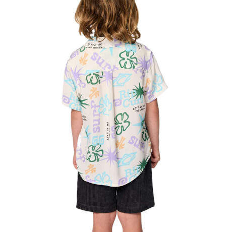 Camisa Rip Curl Wave Dayz Niño Multicolor
