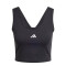 Top de Mujer Adidas Essentials Small Logo Negro