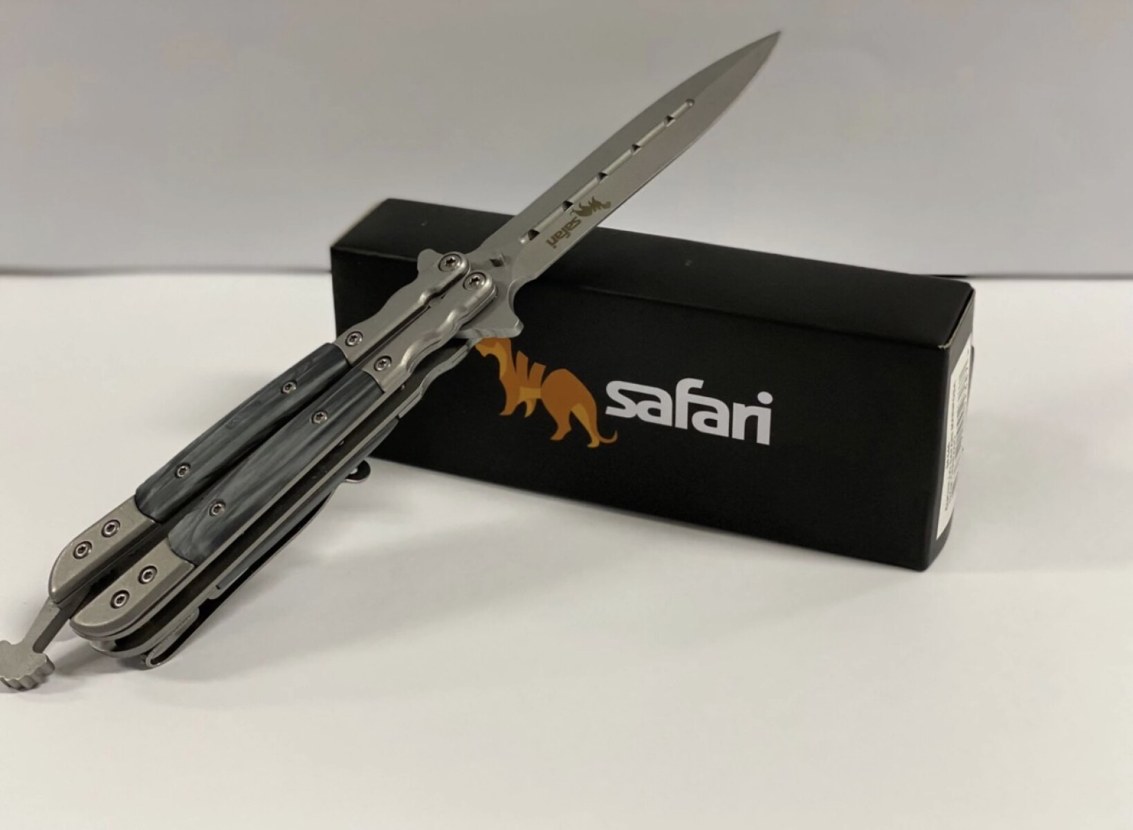 CUCHILLO SAFARI MARIPOSA 12CM CERRADO 