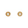 Caravanas Punto de Luz oro- Oro bajo - Zirconia - CA8176 conpiedra