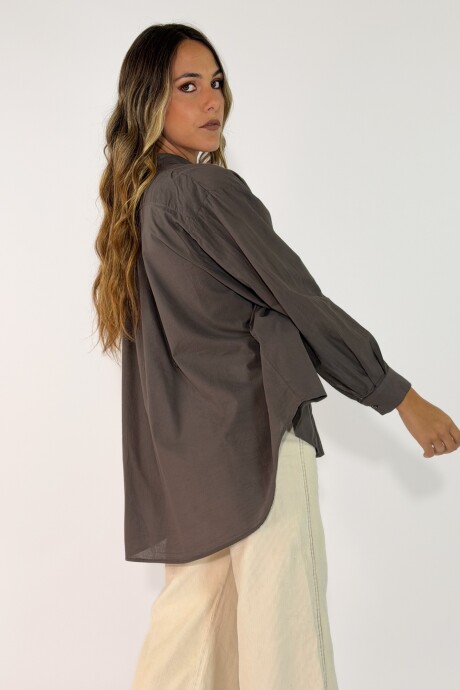 CAMISA LIORA Chocolate