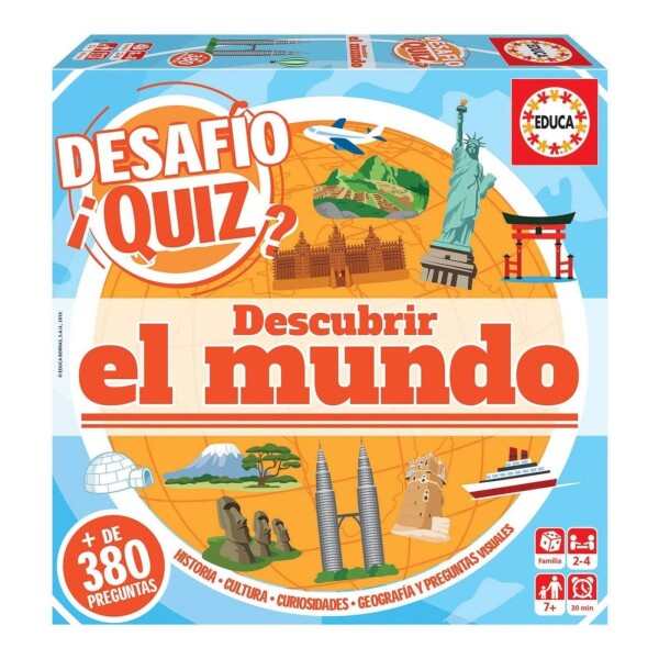 Juego Desafio Quiz Descubrir El Mundo Didactico Niños Educa Juego Desafio Quiz Descubrir El Mundo Didactico Niños Educa