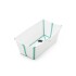 Baño Stokke flexibath clasico blanco verde
