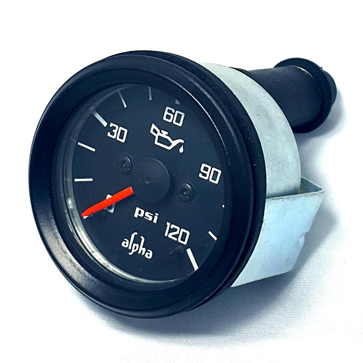 INSTRUMENTO RELOJ MEDIDOR - PRESION ACEITE 120 PSI 52MM NEGRO MECANICO - 