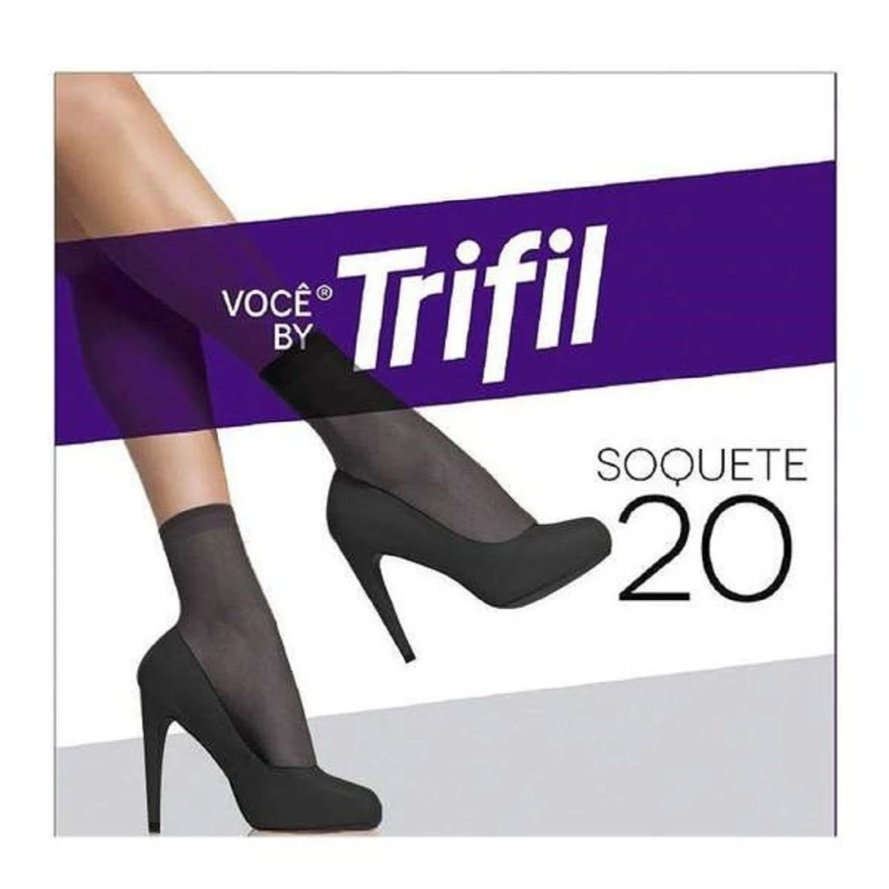 TRIFIL MEDIAS TABACO/NEGRO SOQUETE R6126