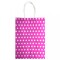 Bolsa con Asa N°4 33x26x12 Fucsia con Lunares