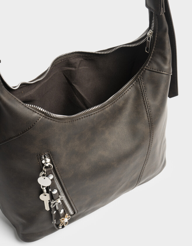 Saca Carteras Grandes - Negro