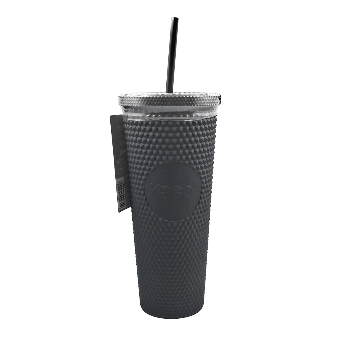 Vaso Tumbler C/Bombilla 700ml Keep - Negro 