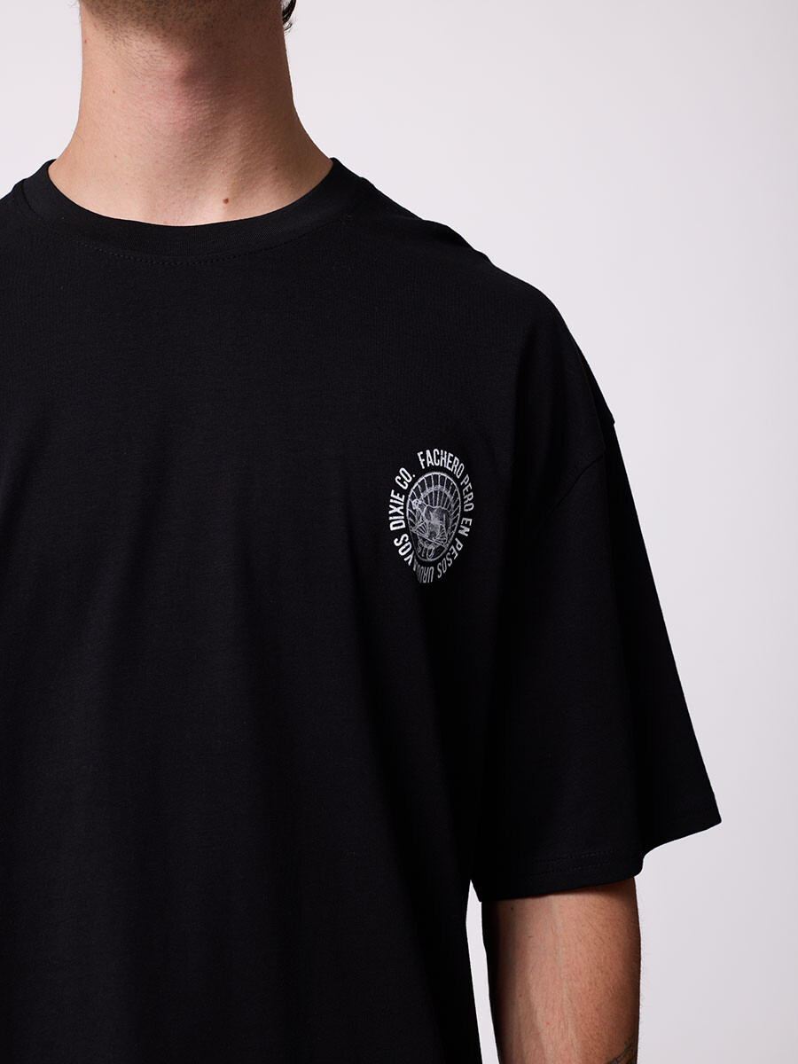 T-SHIRT JULAN DIXIE Negro