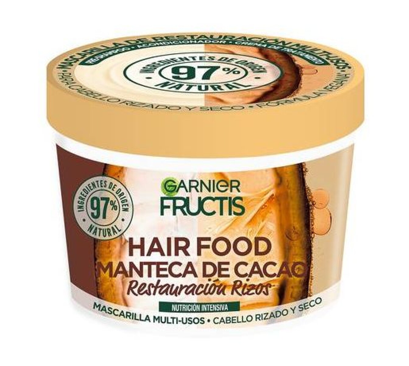 Fructis Hair food mascarilla para cabello - Manteca de cacao 