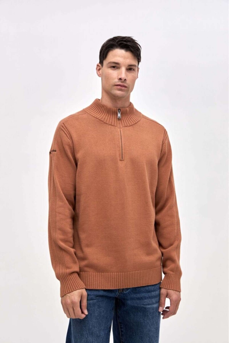 Buzo punto Folie - Marrón 