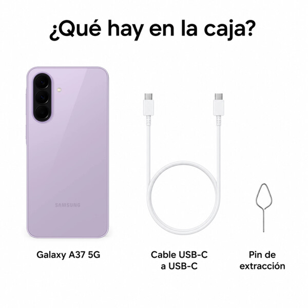 Samsung A37 8/256gb 5g + Regalo BLANCO