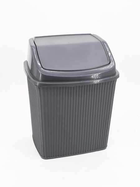 PAPELERA DUSTBIN NOSTALGIA GRIS