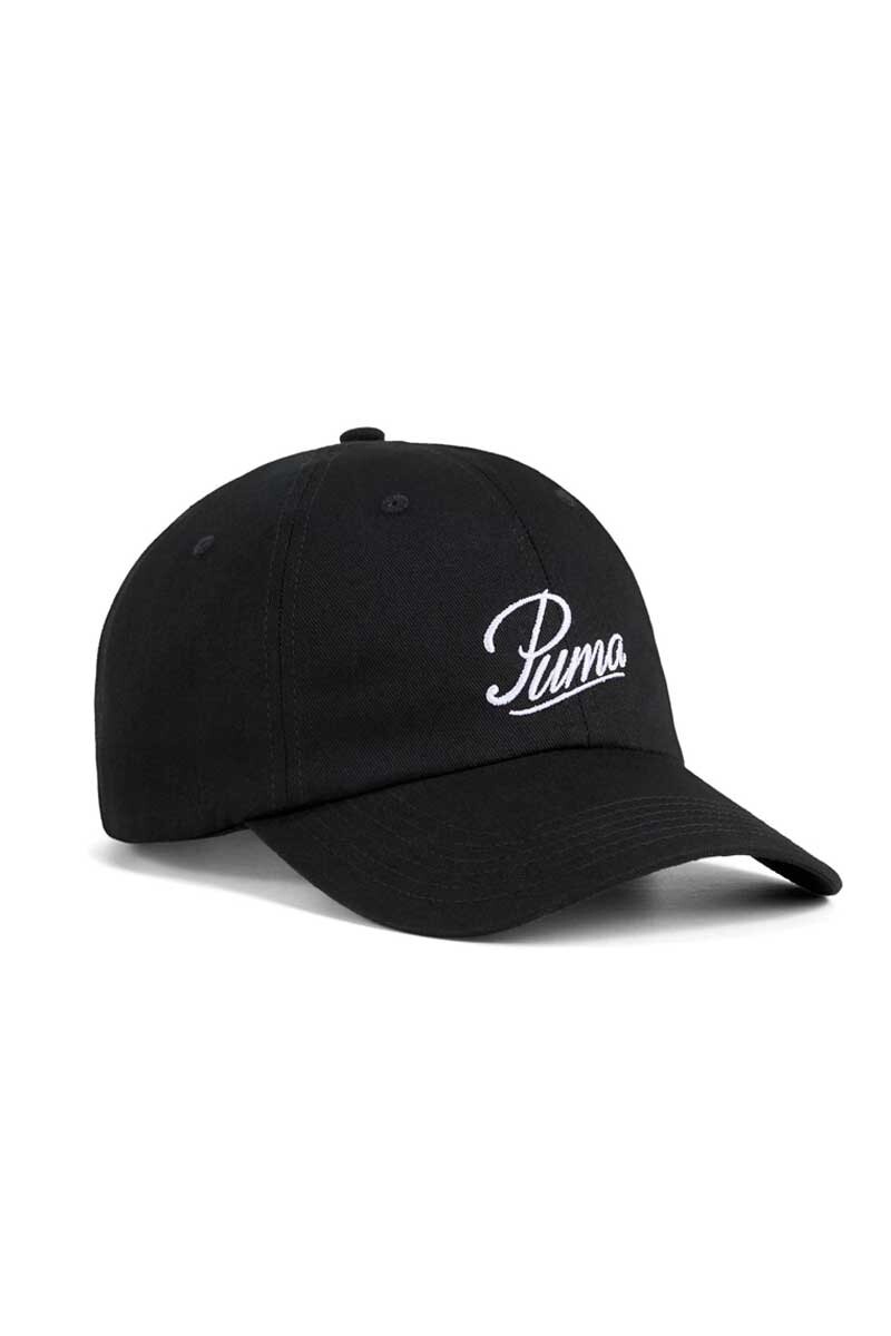 GORRO DE VISERA PUMA ESS SCRIPT LOGO DAD Negro