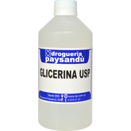 Glicerina Pura 500 cc