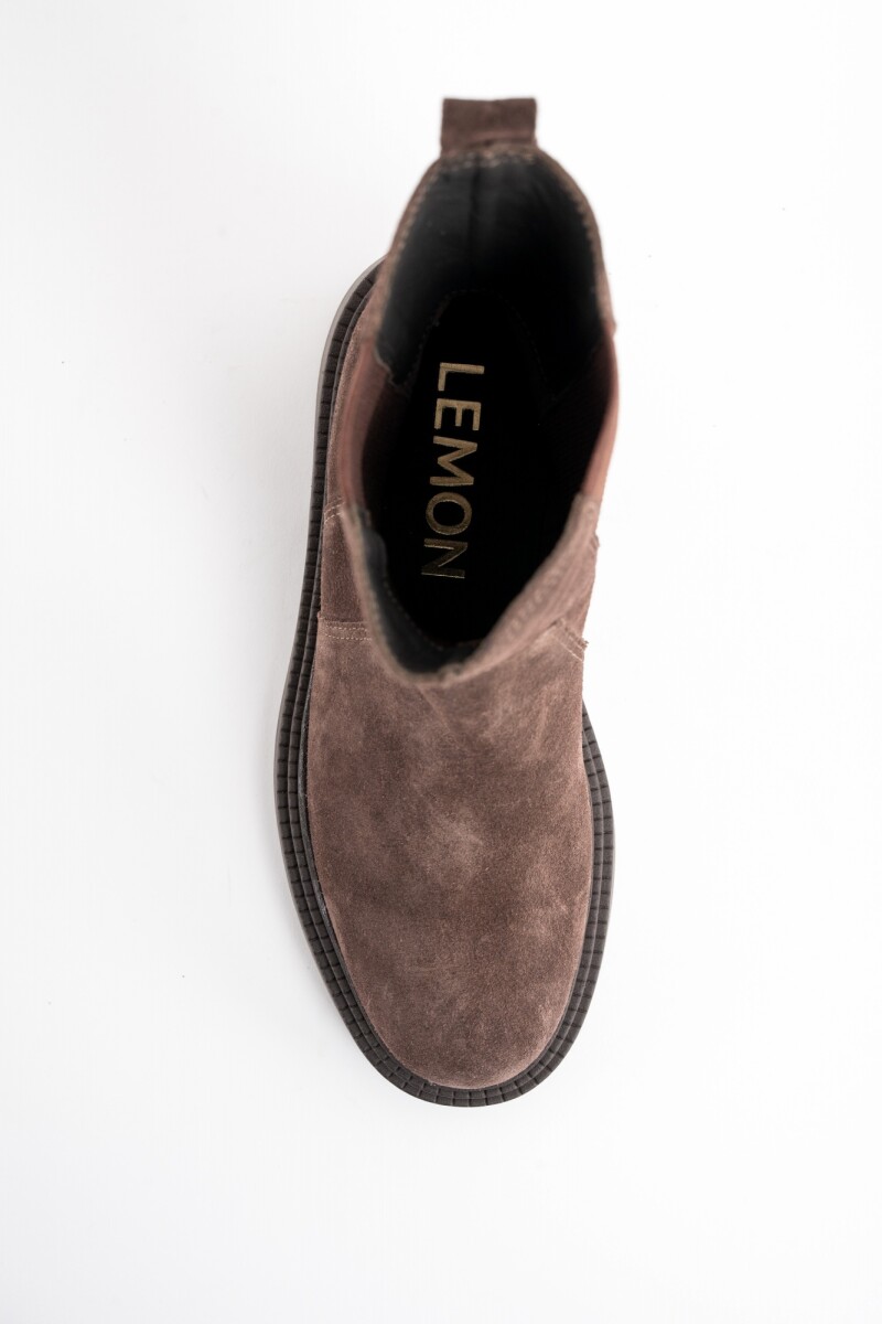 Bota Gamuza Chocolate