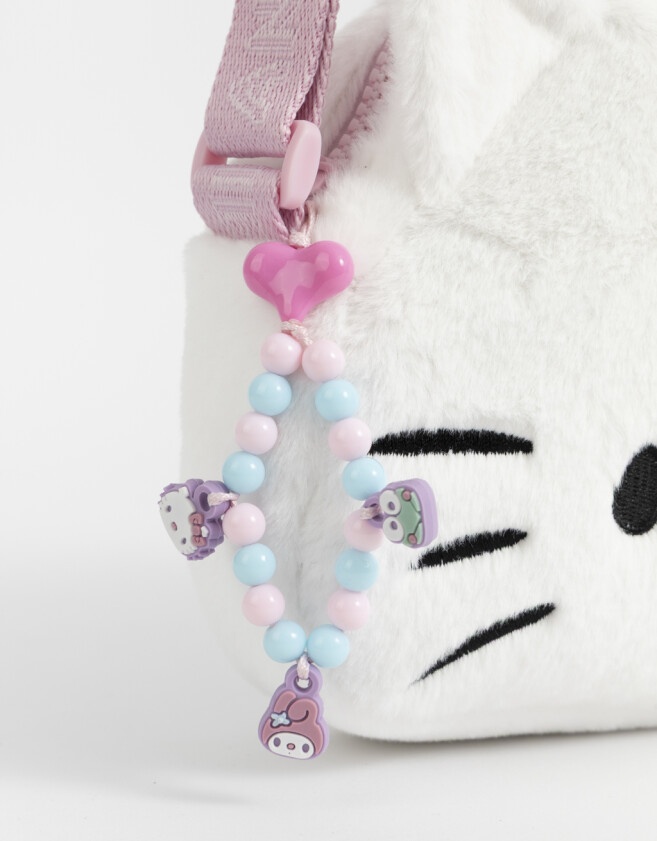 Mochilas y Carteras Infantiles Bandolera "hello Kitty" - Combinacion Multicolor