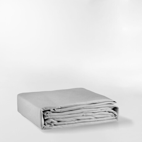 FUNDA DE DUVET MICROFIBER GRIS CLARO - 2 PLAZAS