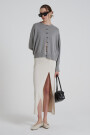 CARDIGAN AGEN Gris Melan
