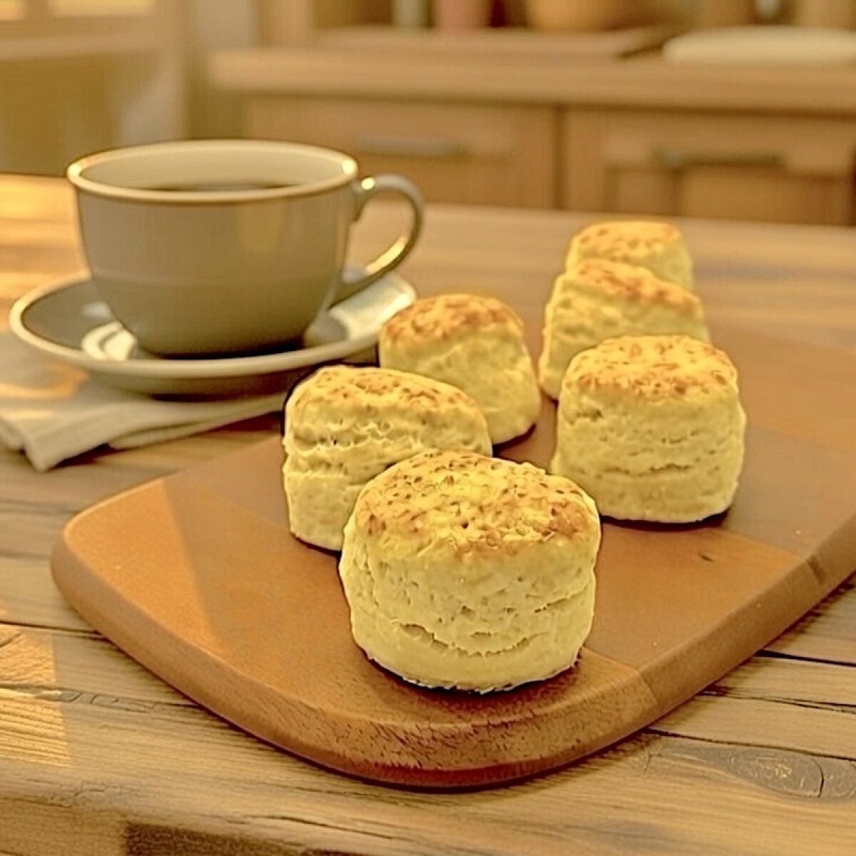 3 Scones de Queso 