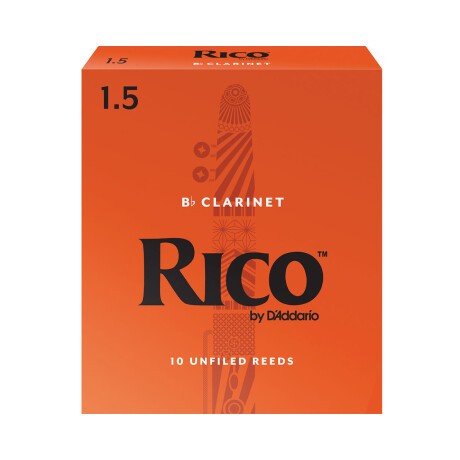 Caña Clarinete Rico Rico 1.5 P/ Unidad Caña Clarinete Rico Rico 1.5 P/ Unidad