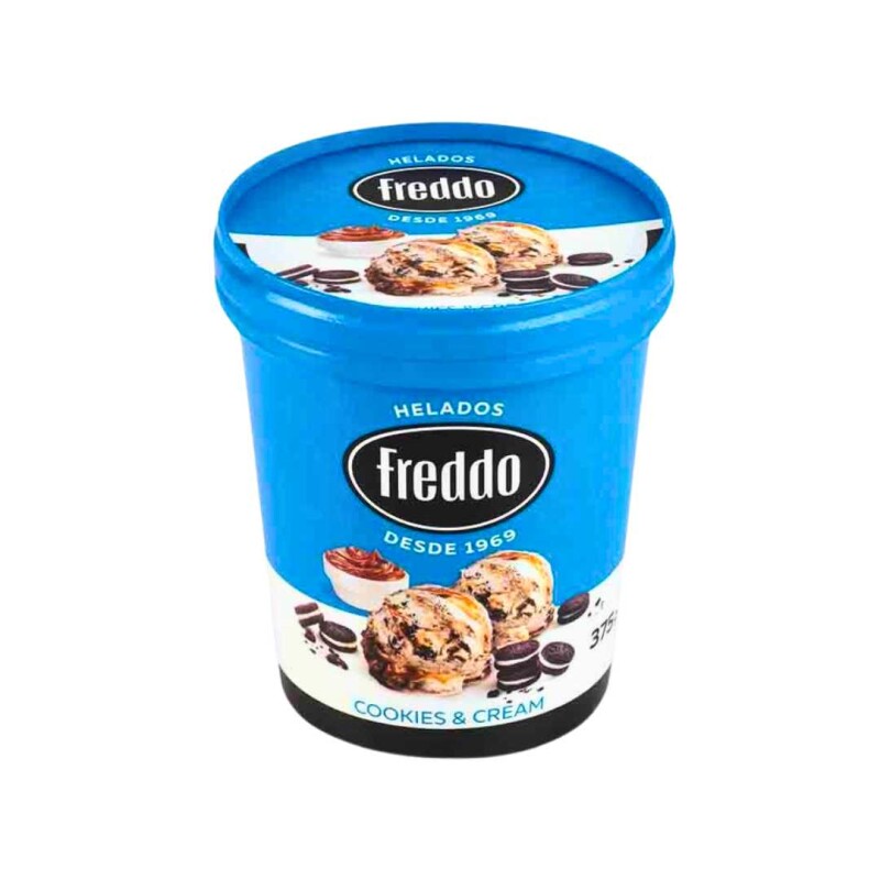 Helado Cookies & Cream Freddo - 375 gr Helado Cookies & Cream Freddo - 375 gr