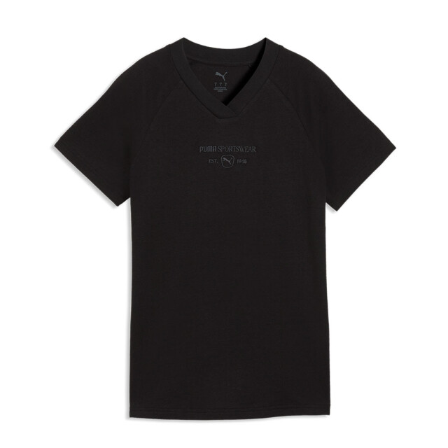 Remera de Mujer Puma Class Standard Tee Negro