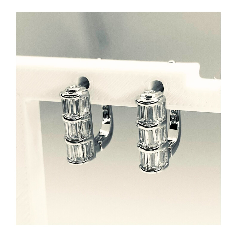 CARAVANAS DE PLATA CON CIRCONIAS 81890 L2dslf-01593-x2
