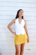 Falda Wagga AMARILLO