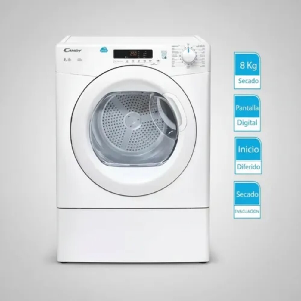 SECARROPAS CANDY CSE V8DGX-ISR acero inoxidable