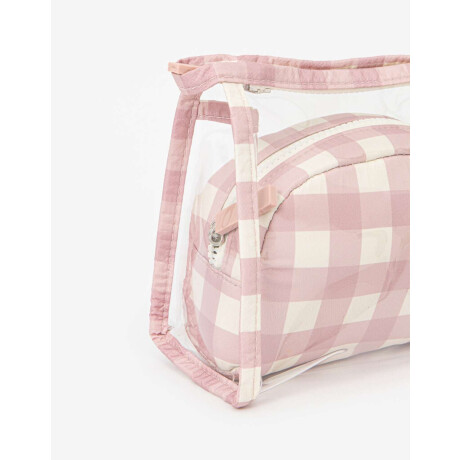 Set De Portacosméticos Cuadrillé Estampado Geometrico