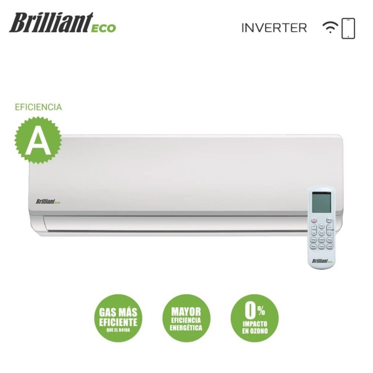 Aire Acondicionado Brilliant 18000 Btu Inverter 