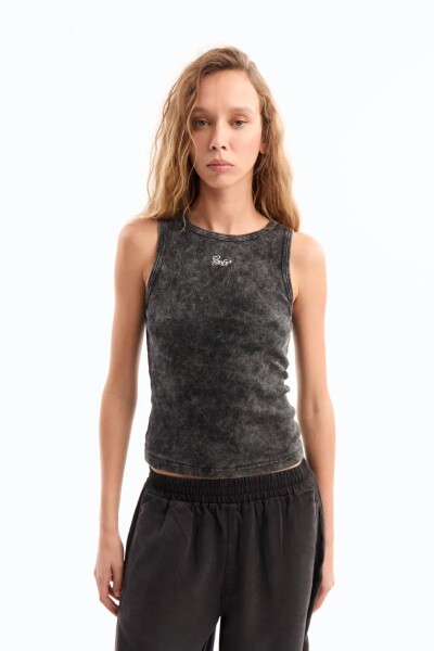 MUSCULOSA MONACO Negro