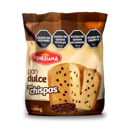 Pan dulce Veneziana 400g chispas de chocolate Pan dulce Veneziana 400g chispas de chocolate