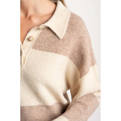 Sweater Polo Mocha