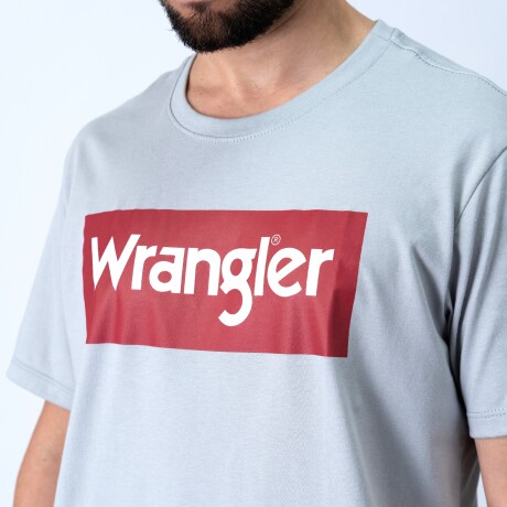 Remera Wrangler de Hombre - BOX LOGO T-SHIRT - WM5502URCZ Sin color