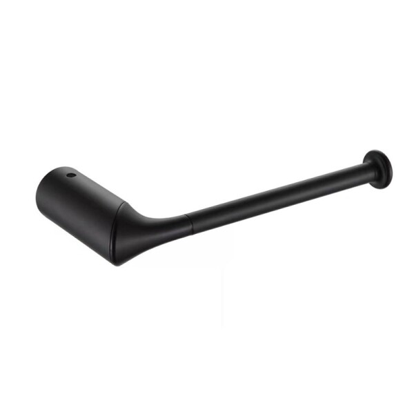 ACCESORIO PORTA ROLLO NEGRO MATE PARA BAÑO Accesorio Porta Rollo Negro Mate Para Baño