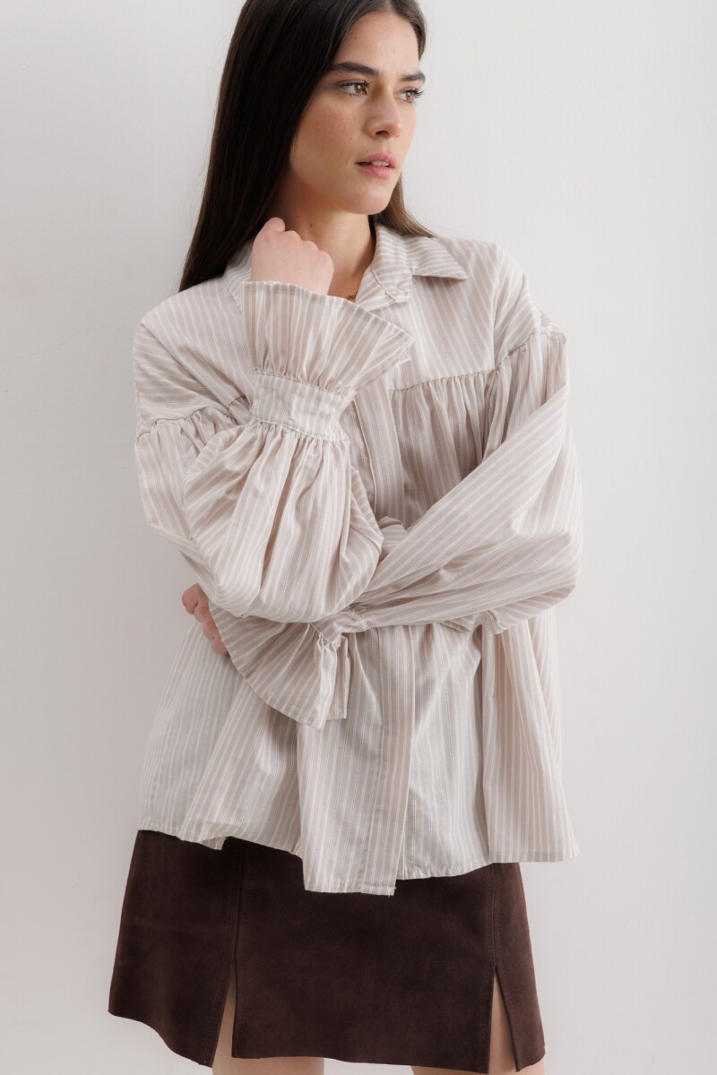 Camisa Gaia - Beige 