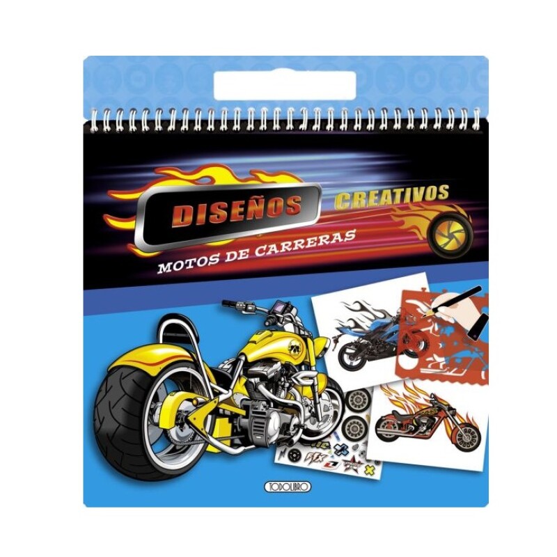 DISEÑOS CREATIVOS MOTOS DE CARRERAS DISEÑOS CREATIVOS MOTOS DE CARRERAS