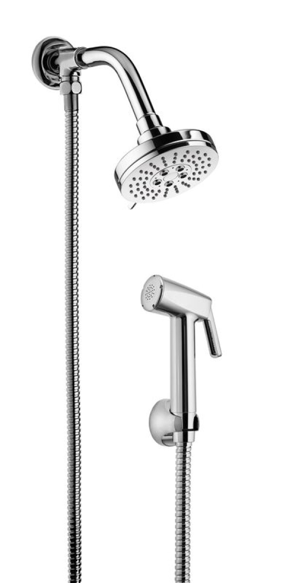 DUCHA FRIA LOREN TRIO CON DESVIADOR 1902 C16 1/2" 