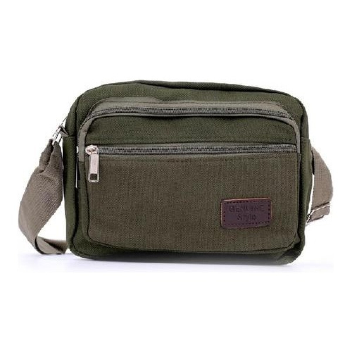 Bandolera Canva Feroe - Verde musgo 