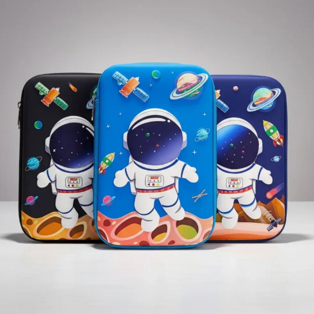 Cartuchera 1 Piso Estampadas ASTRONAUTA AZ